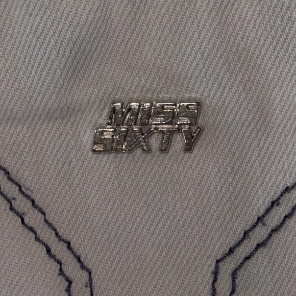 Y2K Miss Sixty Dip Dyed Stallion Detail Bermuda Shorts - Picture 7 of 8